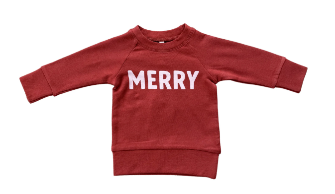 Merry Raglan Sweatshirt