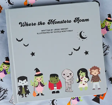 Where the Monsters Roam Board Book