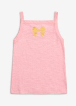 Gold Bow Tank Top