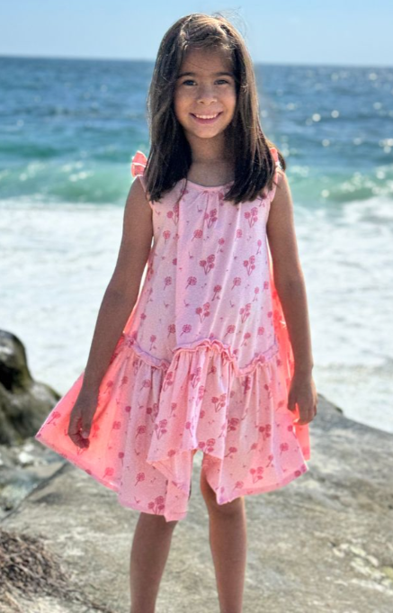 Pink Dandelion Dress