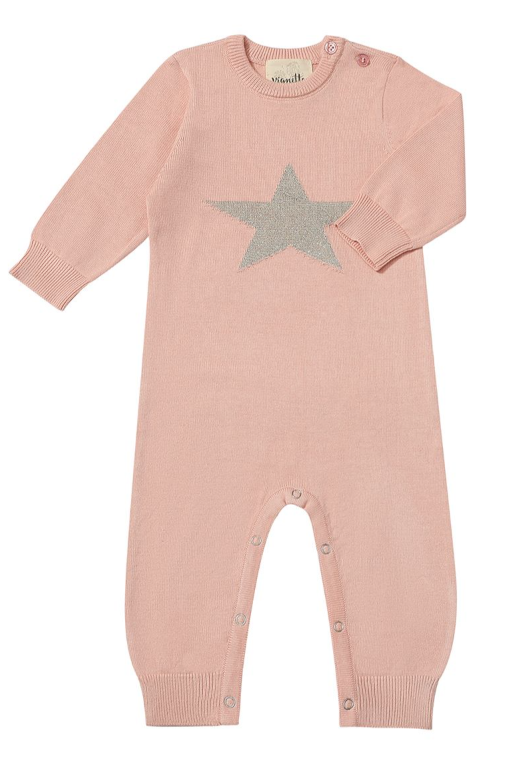Star Knit Romper