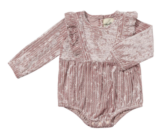 Rose Sequin Velvet Bubble