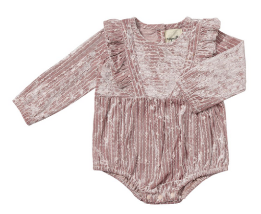 Rose Sequin Velvet Bubble