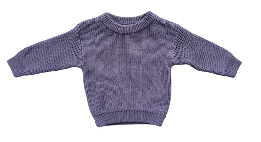 Plum Knit Sweater