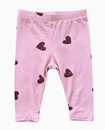 Ruby Heart Leggings