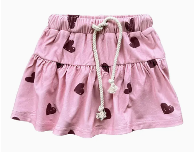 Ruby Heart Skort