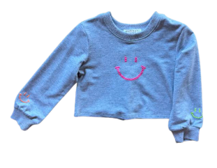 Smiley Stud Sweatshirt