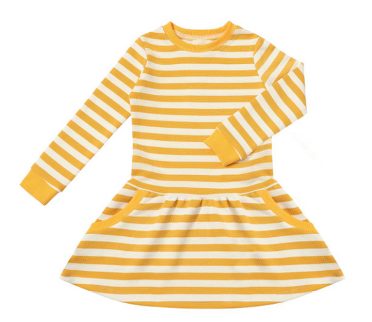 Yellow Stripe Dress