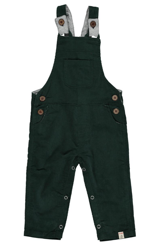 Green Woven Overalls