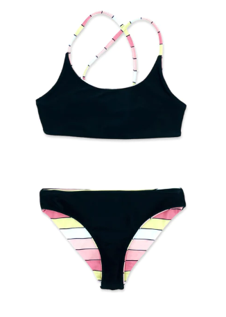 Sunset Stripe Waverly Bikini