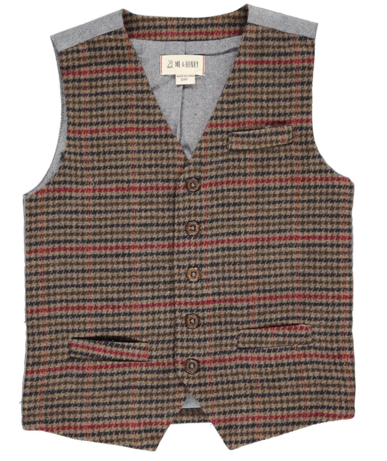 Tweed Vest